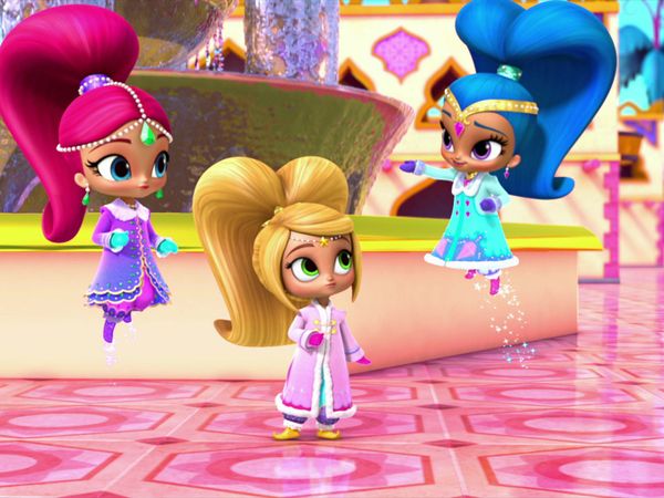 Shimmer and Shine CA - Snow Time to Spare/Pet Games