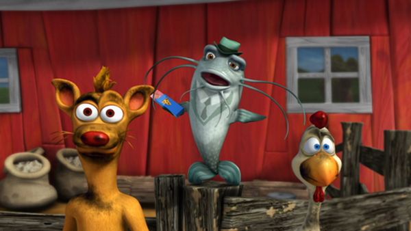 Back at the Barnyard - Cowman: The Uddered Avenger