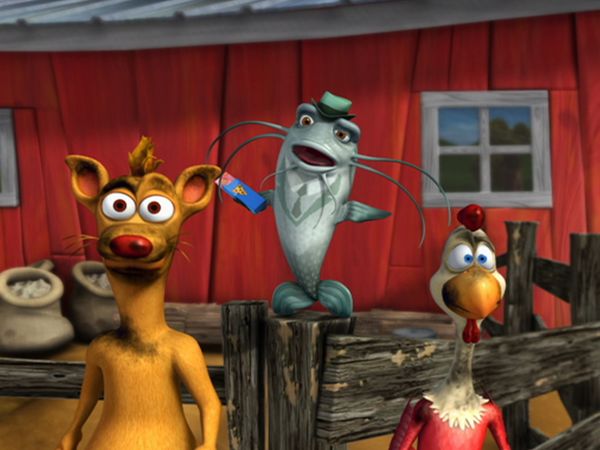 Back at the Barnyard - Cowman: The Uddered Avenger