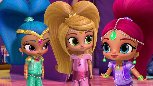 Shimmer and Shine CA - Zeta Sleeps Over/Genie Babies