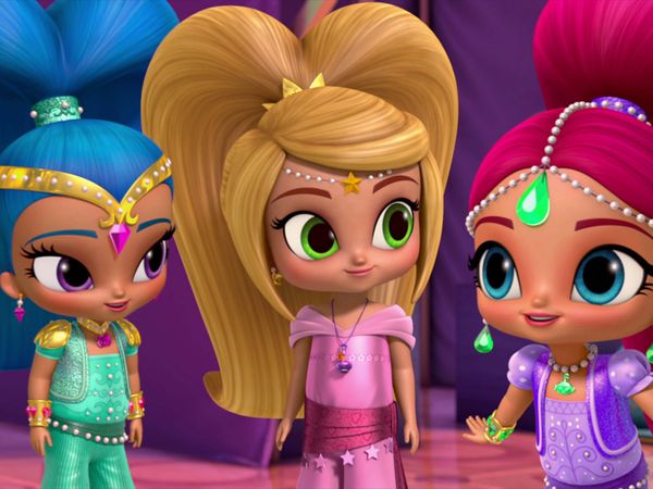 Shimmer and Shine CA - Zeta Sleeps Over/Genie Babies