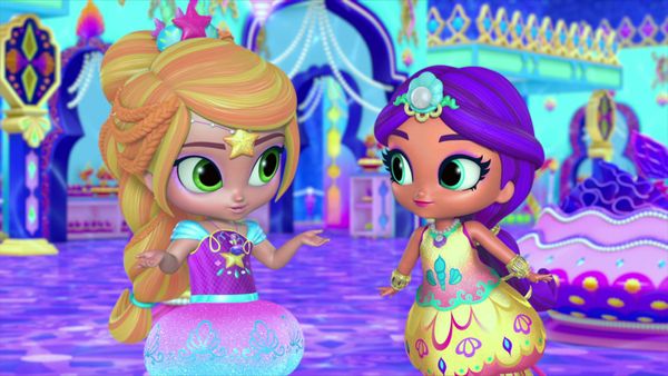 Shimmer and Shine CA - Zeashell Surprise/The Zahramay Zuffer-Puff