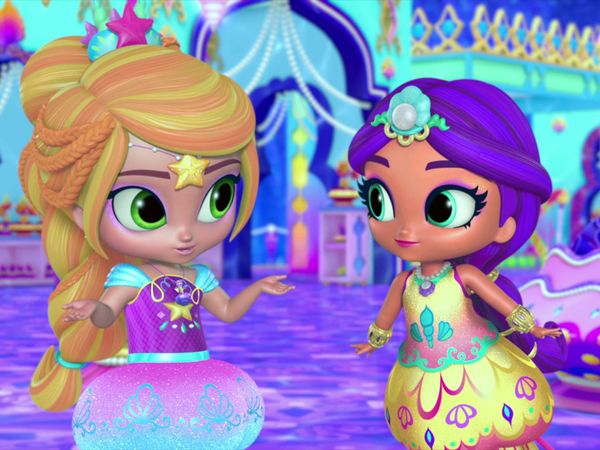 Shimmer and Shine CA - Zeashell Surprise/The Zahramay Zuffer-Puff