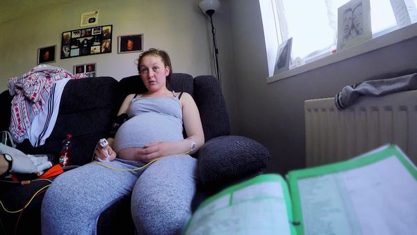 Inside the Ambulance - Baby on the Way