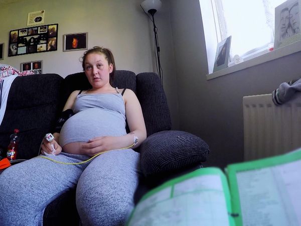 Inside the Ambulance - Baby on the Way