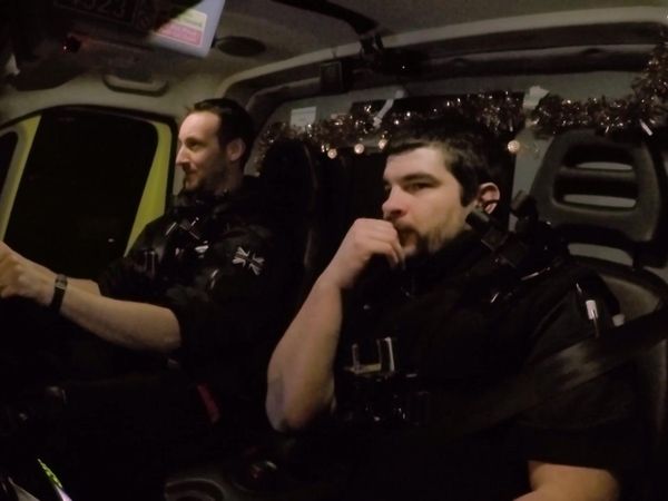 Inside the Ambulance - Christmas Calamities