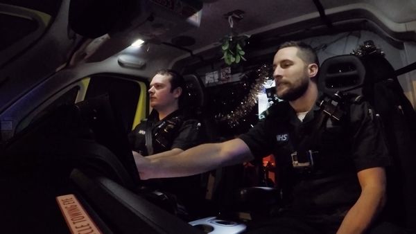 Inside the Ambulance - Down but Not Out