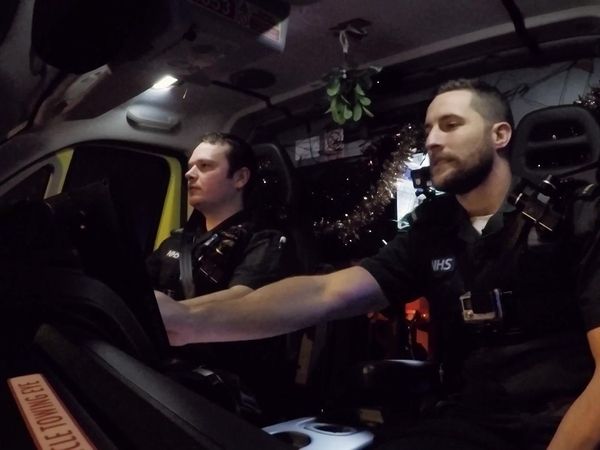 Inside the Ambulance - Down but Not Out