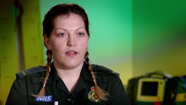 Inside the Ambulance - Stair Master