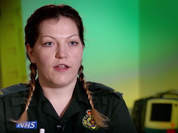 Inside the Ambulance - Stair Master