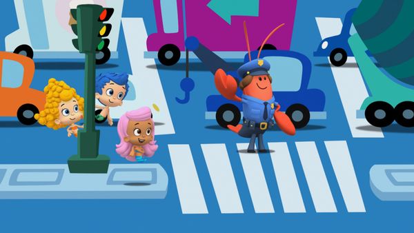 Bubble Guppies - The Police Cop-etition!