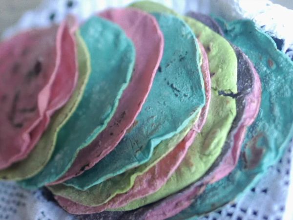 Lo que comemos las mujeres - Tortillas de colores