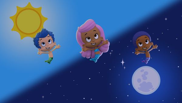 Bubble Guppies - Too Bright for Movie Night!