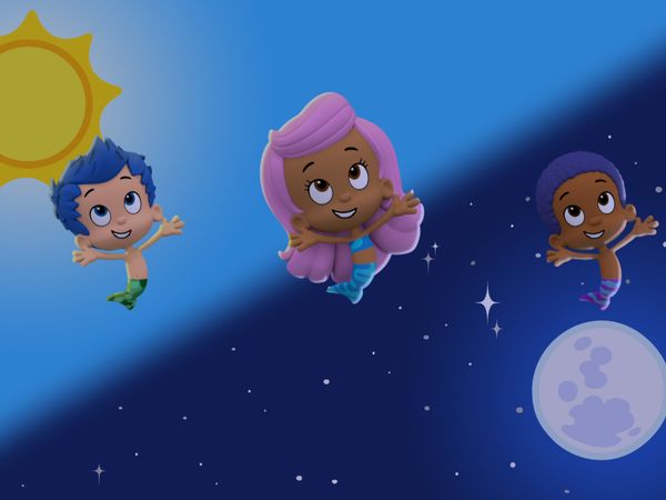 Bubble Guppies - Too Bright for Movie Night!
