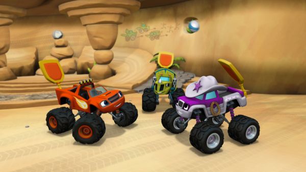 Blaze and the Monster Machines - Truckball Team-Up