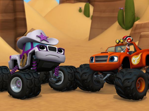 Blaze and the Monster Machines - Cattle Drive