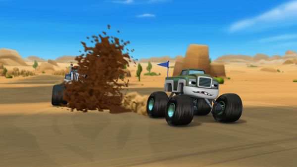 Blaze and the Monster Machines - The Team Truck Challenge