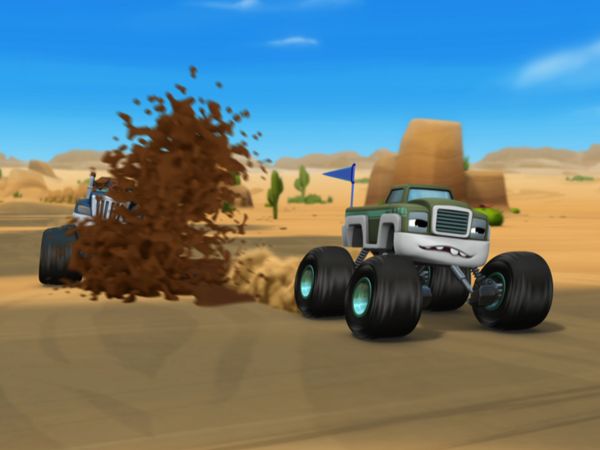 Blaze and the Monster Machines - The Team Truck Challenge