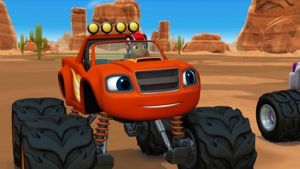 Blaze and the Monster Machines - The Bouncing Bull Racetrack