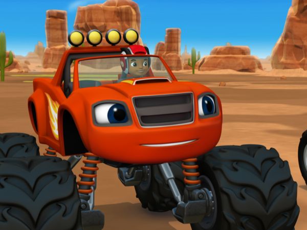 Blaze and the Monster Machines - The Bouncing Bull Racetrack