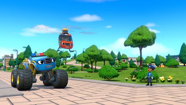 Blaze and the Monster Machines - The Treat Thief