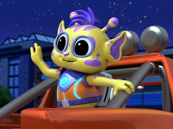 Blaze and the Monster Machines - Space Alien Adventure!