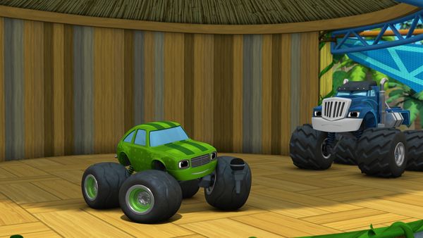 Blaze and the Monster Machines - AJ to the Rescue