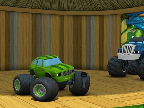 Blaze and the Monster Machines - AJ to the Rescue