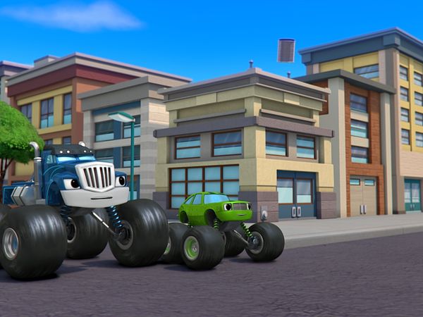 Blaze and the Monster Machines - Recycling Power!