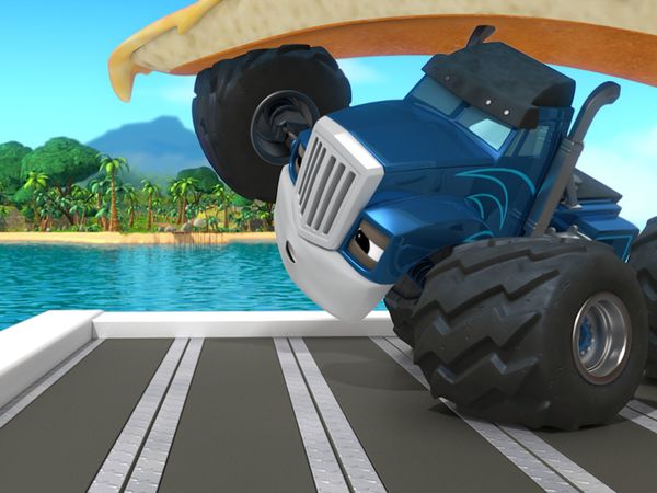 Blaze and the Monster Machines - The Race Around the Earth