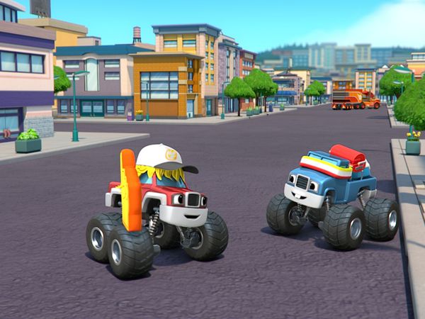 Blaze and the Monster Machines - Big Rig Blaze