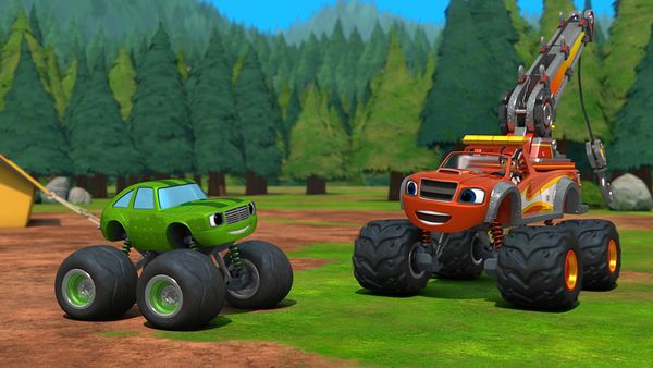 Blaze and the Monster Machines - The Pickle Family Campout