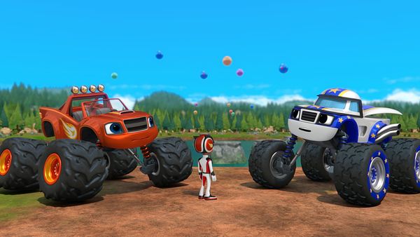 Blaze and the Monster Machines - The Chicken Circus!