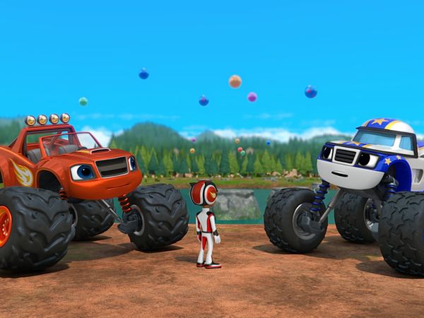 Blaze and the Monster Machines - The Chicken Circus!