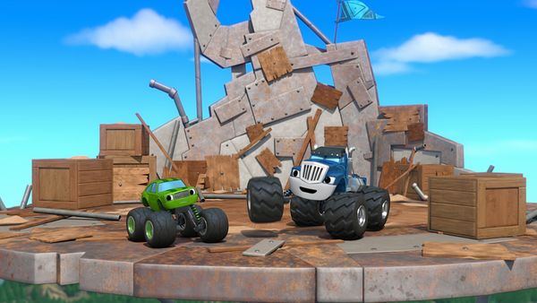 Blaze and the Monster Machines - Construction Crew to the Rescue
