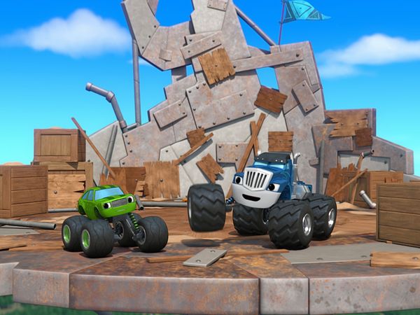 Blaze and the Monster Machines - Construction Crew to the Rescue