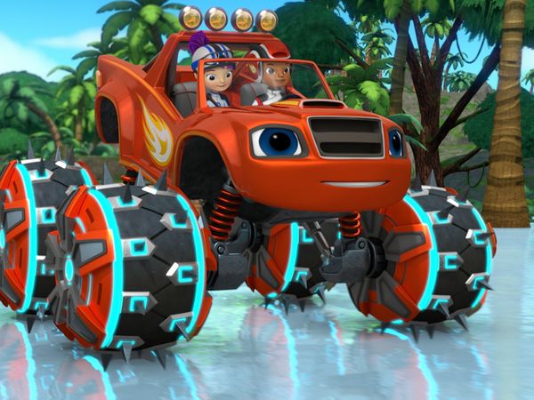 Blaze and the Monster Machines - Power Tires!