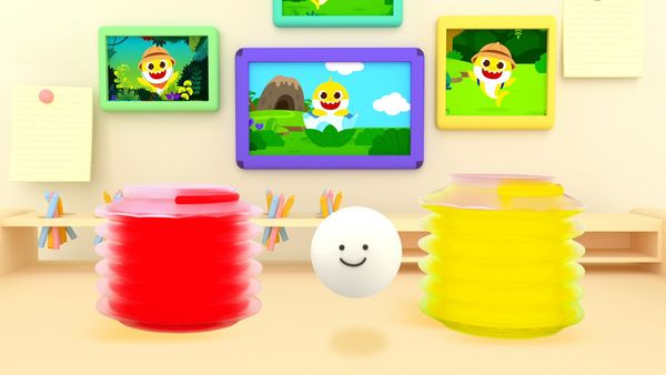 Aprenda Cores com o Bebê Tubarão - Bebê Tubarão Bola de Cores 1