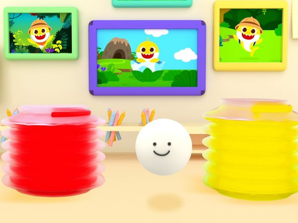 Aprenda Cores com o Bebê Tubarão - Bebê Tubarão Bola de Cores 1