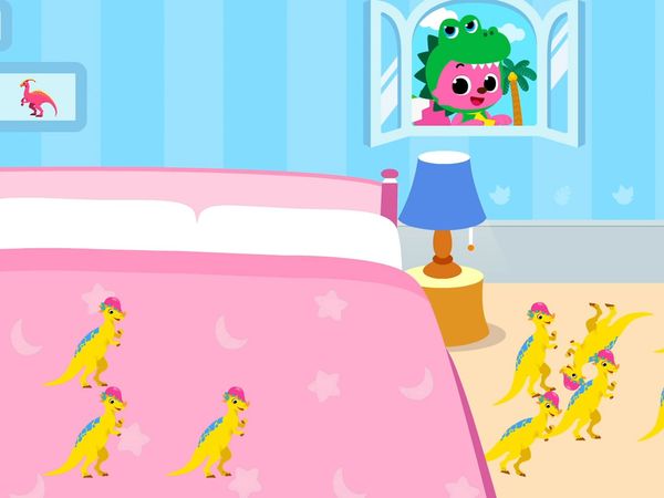 Aprenda Números com o Pinkfong - Pinkfong Dez na Cama