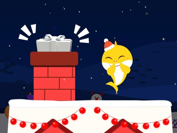 Feliz Navidad Colorido - Season 2 LATAM - Feliz Navidad Colorido con Tiburón Bebé 1