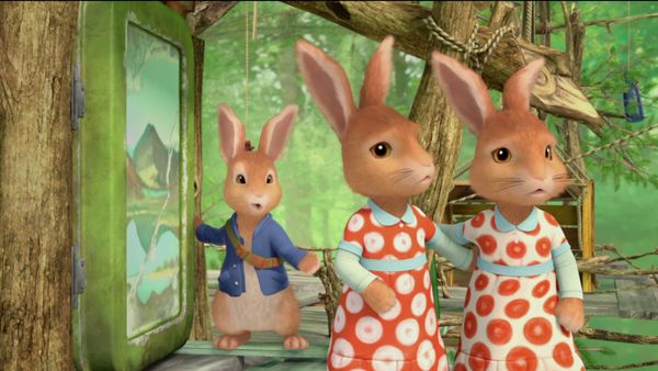 Peter Rabbit LT - Un pequeño susto/El rescate de la casa del árbol.