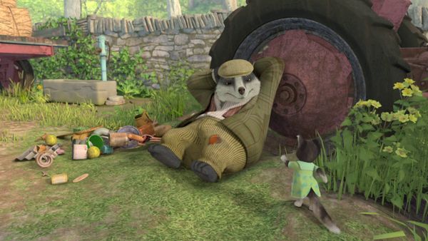 Peter Rabbit LT - El problema con el gran tejón / Pelea de ardillas
