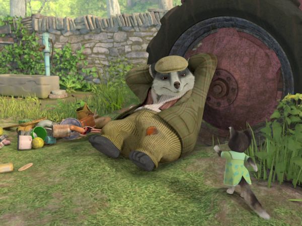 Peter Rabbit LT - El problema con el gran tejón / Pelea de ardillas