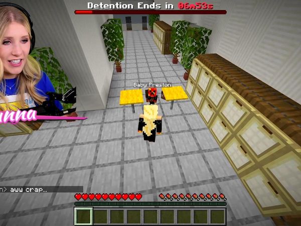 Brianna Playz - I Sent Baby Preston to Detention in Minecraft