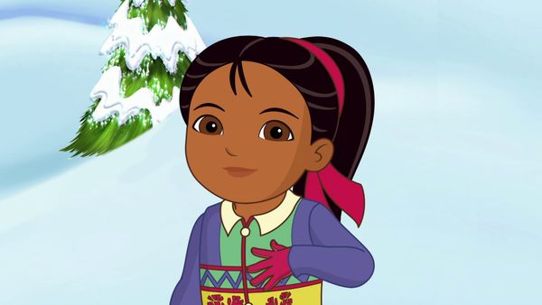 Dora e Seus Amigos: Na Cidade - Calafrio, o boneco de neve
