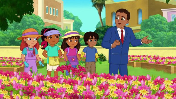 Dora e Seus Amigos: Na Cidade - O jardim comunitário