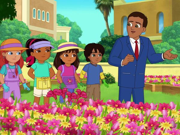Dora e Seus Amigos: Na Cidade - O jardim comunitário