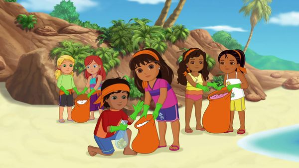 Dora e Seus Amigos: Na Cidade - Uma aventura mágica com as sereias