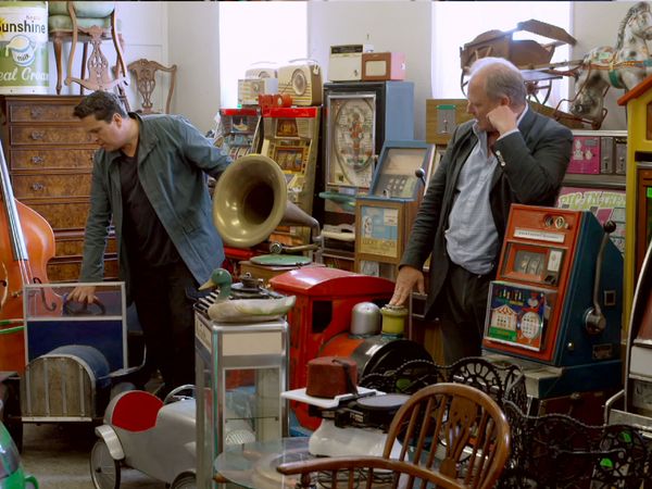 Celebrity Antiques Road Trip - Dom Joly and Pauline McLynn